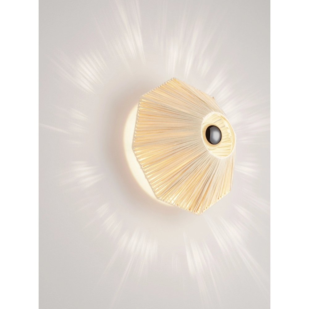 Lampe murale Japandi Elvio Ø 30cm Lyora 5212017493880