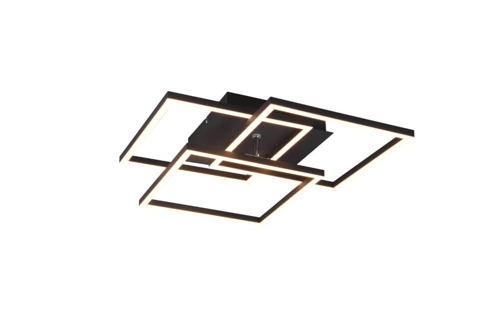 Plafonnier Mobile 42cm noir Trio 4017807500554