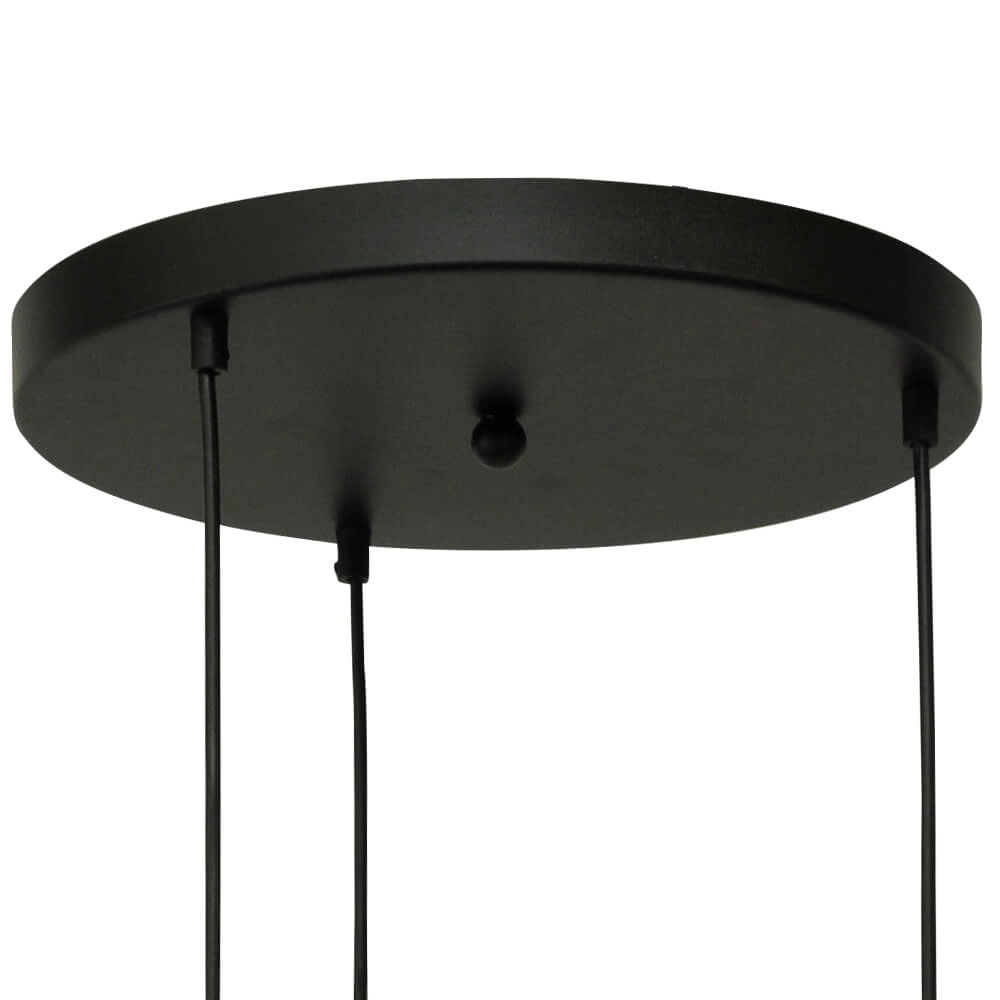 Lampe suspendue Vide Lazise noir Masterlight 8718121303536