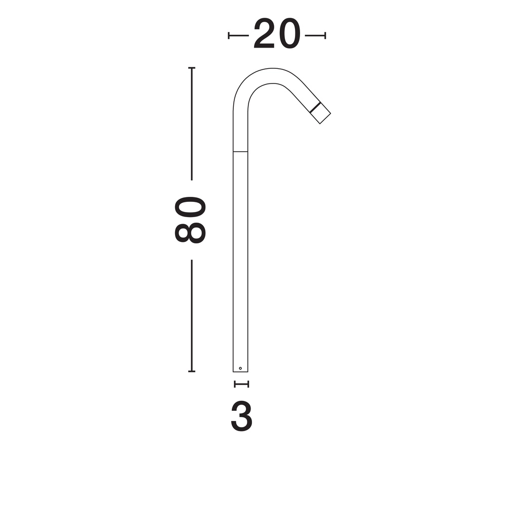 Concevoir l’éclairage des chemins Gream 80cm Lyora 5212017453938
