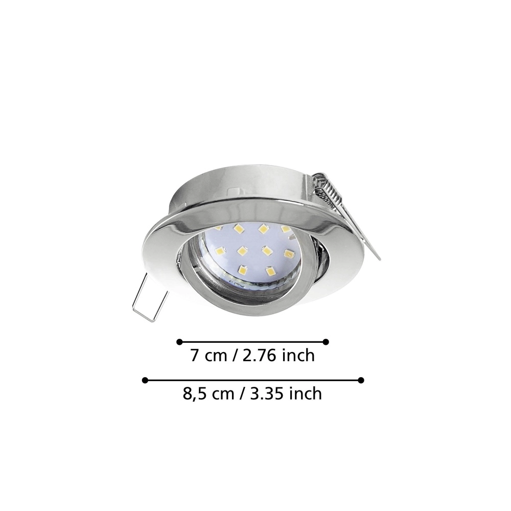 Projecteur encastré Tedo Chrome Eglo 9002759953614