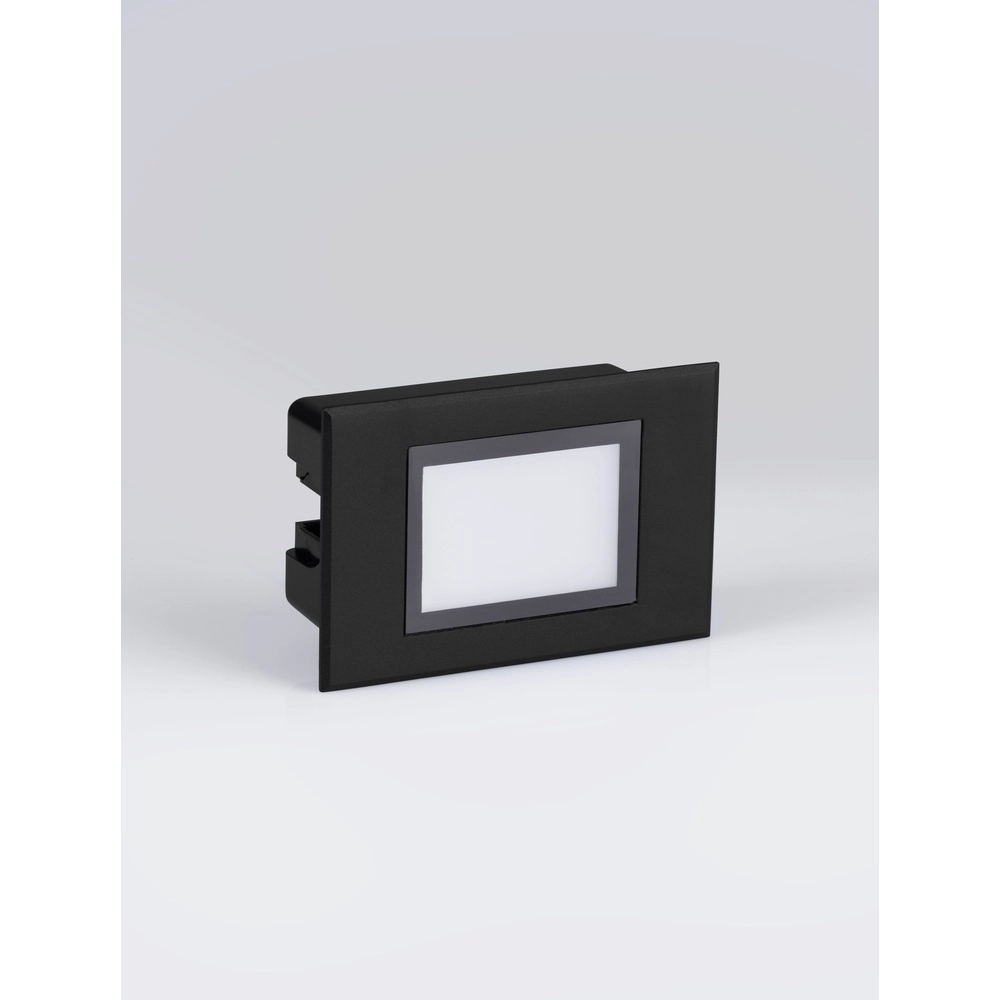 Lumière encastrée Rudy noir Lyora 5212017453204