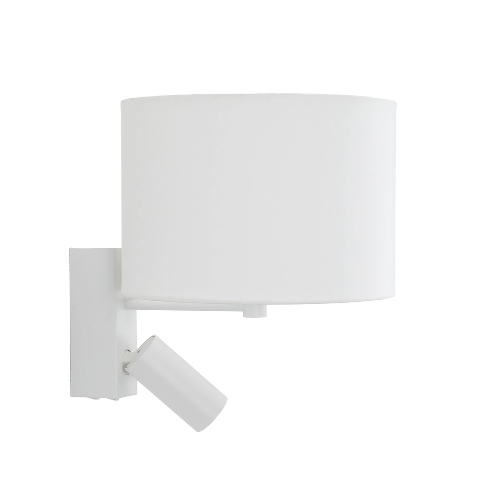 Lampe murale blanche Lusso avec abat-jour de lampe Lyora 5903139115209