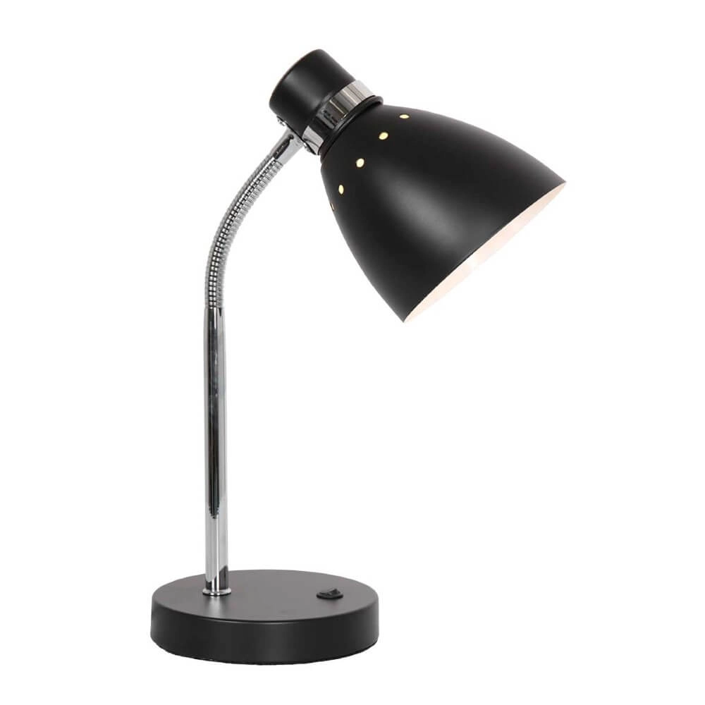 Lampe de bureau noire Spring