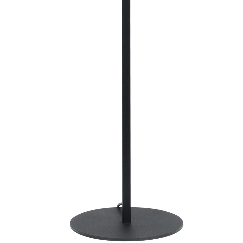 Lampadaire noir Venus 150cm avec abat-jour noir Masterlight 8718121204239