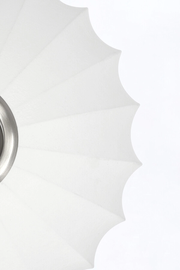 Plafonnier Japandi Fay Ø 40cm blanc Light & Living 8717807760434