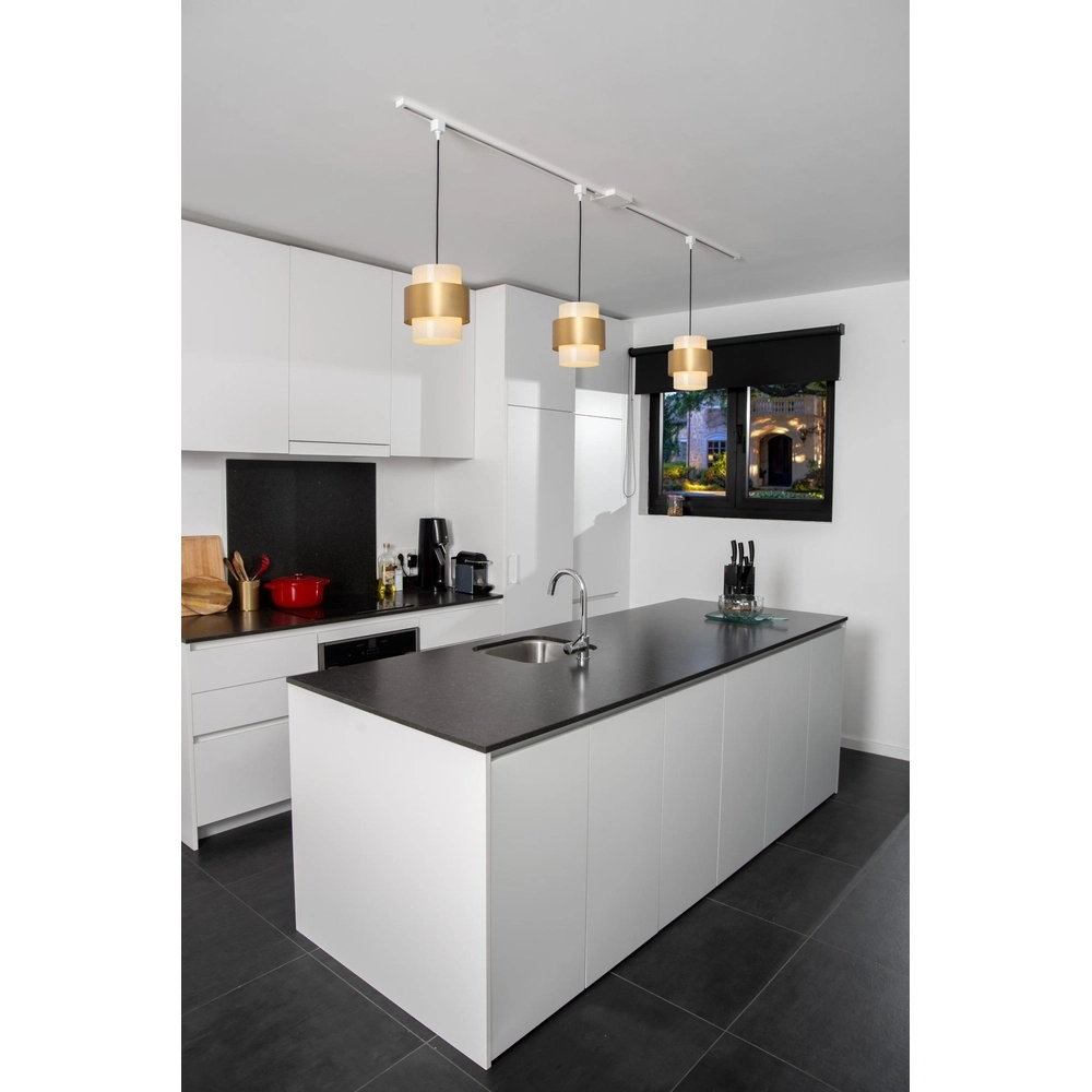 Adaptateur de lampe suspendue à rail Track Blanc monophasé Lucide 5411212093868