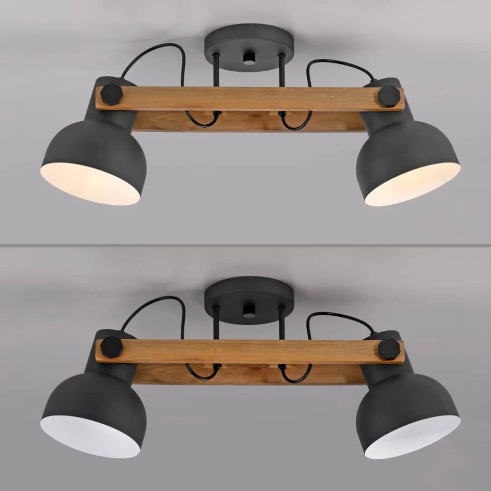 Plafonnier Cup 2.0 2 lumières Just Light 4043689000684