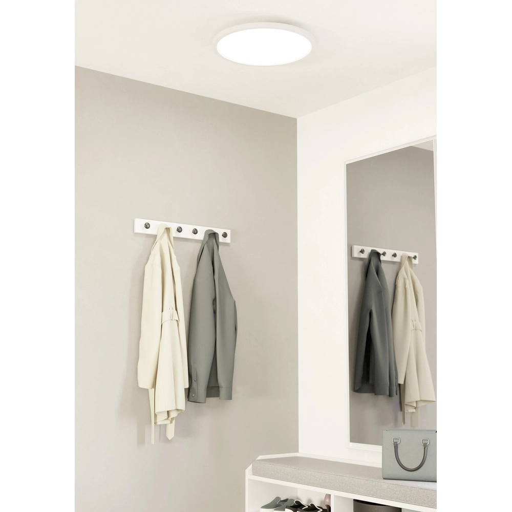 Lumière de plafond intelligente et fine Sarsina-Z Ø 45cm - blanc Eglo 9008606264049