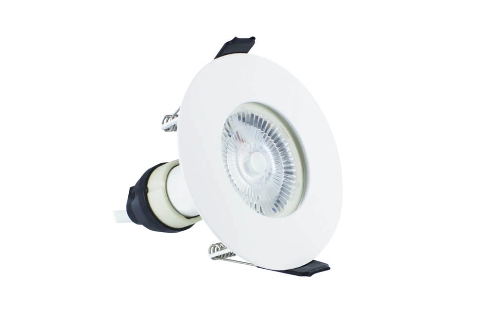 Spot encastrable blanc EvoFire GU10 - rond