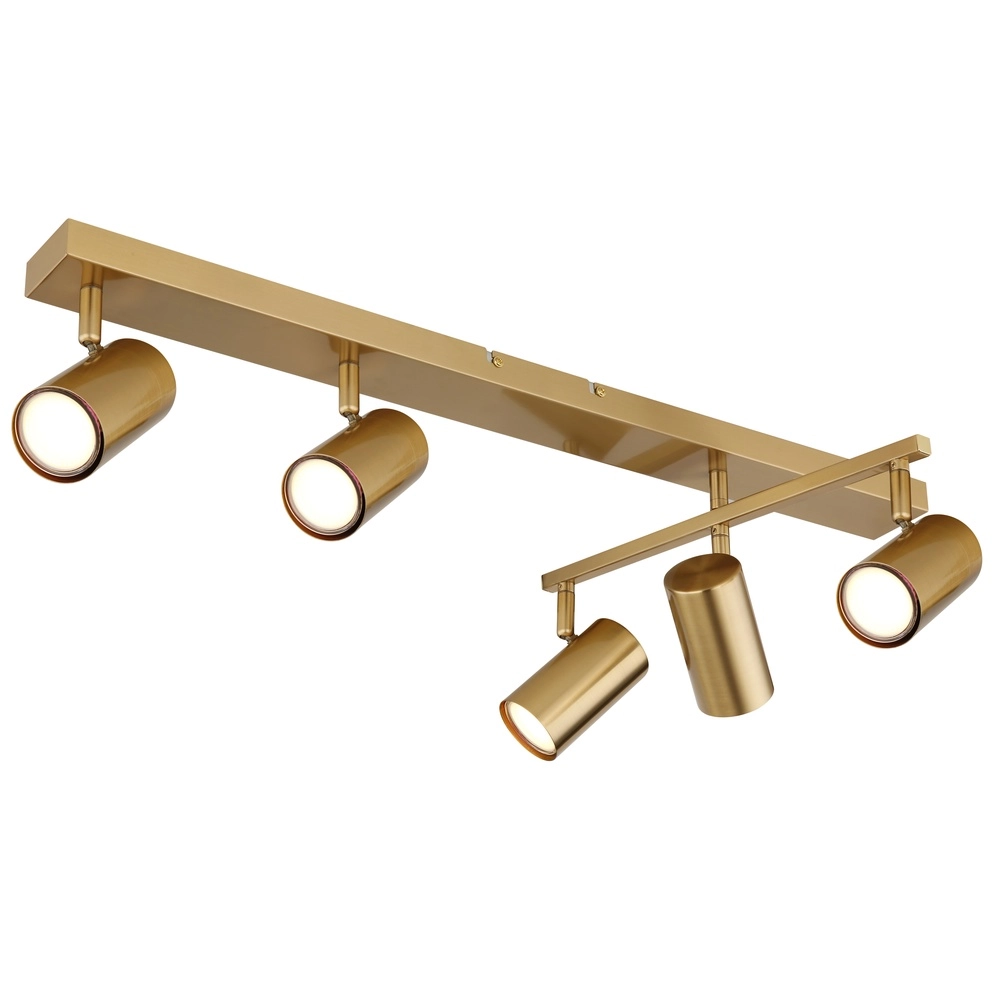 Lampe de plafond à 5 lumières Robby Or Globo 9007371449088