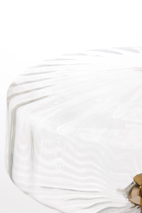 Lampe de table Pleat or Ø 30cm Light & Living 8717807687731