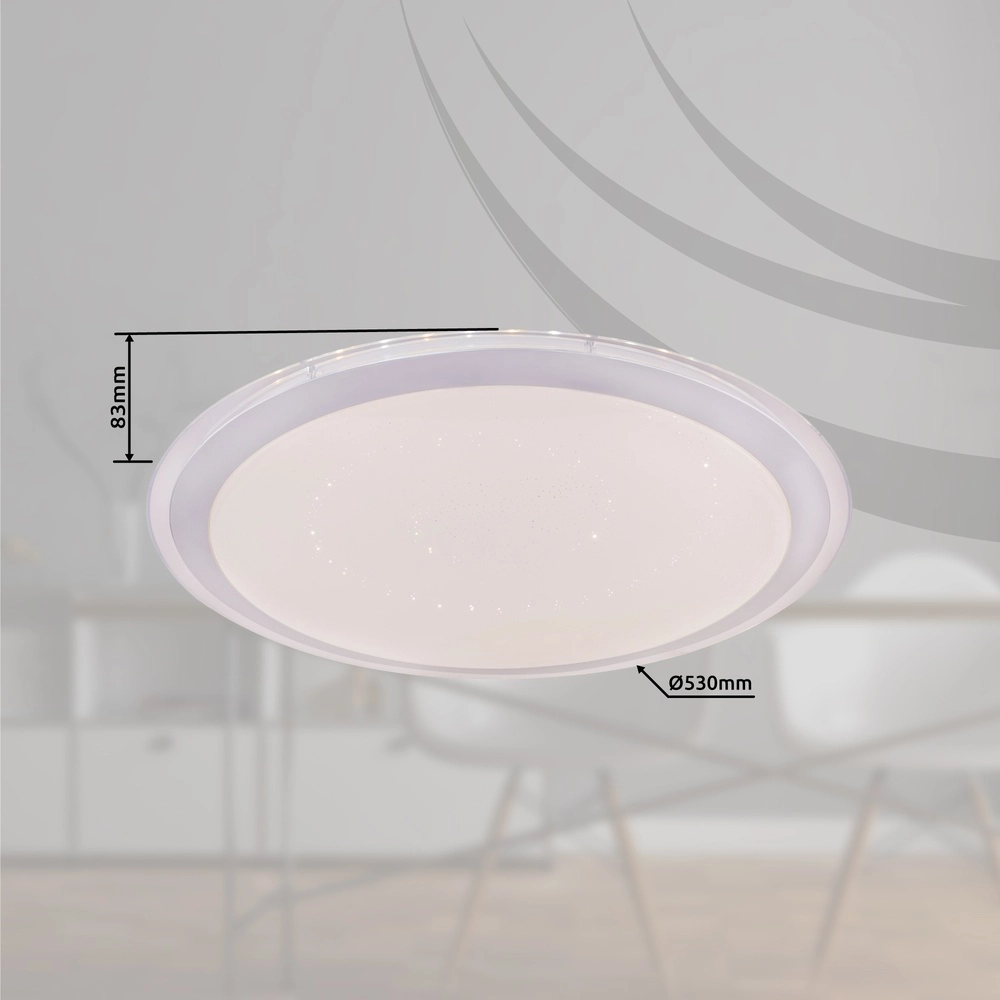 Plaffoniere Carry blanc Ø 53cm Globo 9007371394562