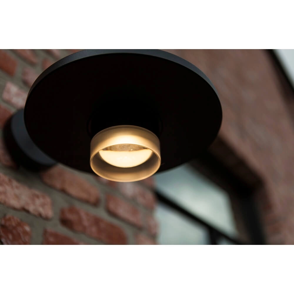 Lampe d’écurie à led Plato noir Lutec 6939412016344