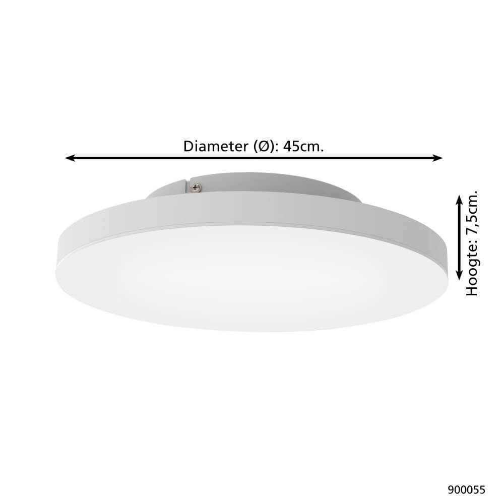 Plafonnier Zigbee Turcona-Z Ø45cm Eglo 9008606221912
