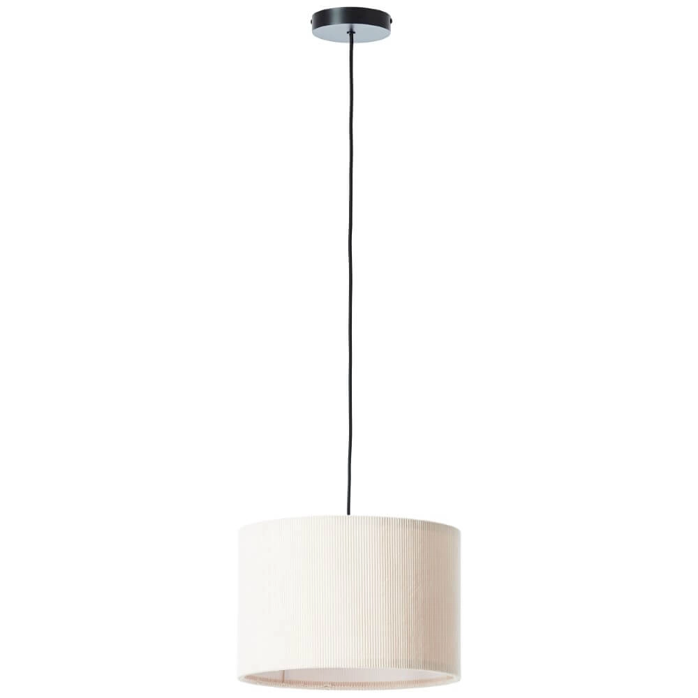Lampe suspendue design Tony gris Ø 45cm Brilliant 4004353446290