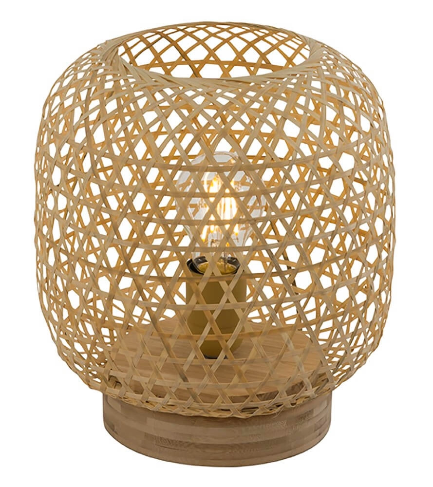 Lampadaire en rotin Mirena 27 cm de haut