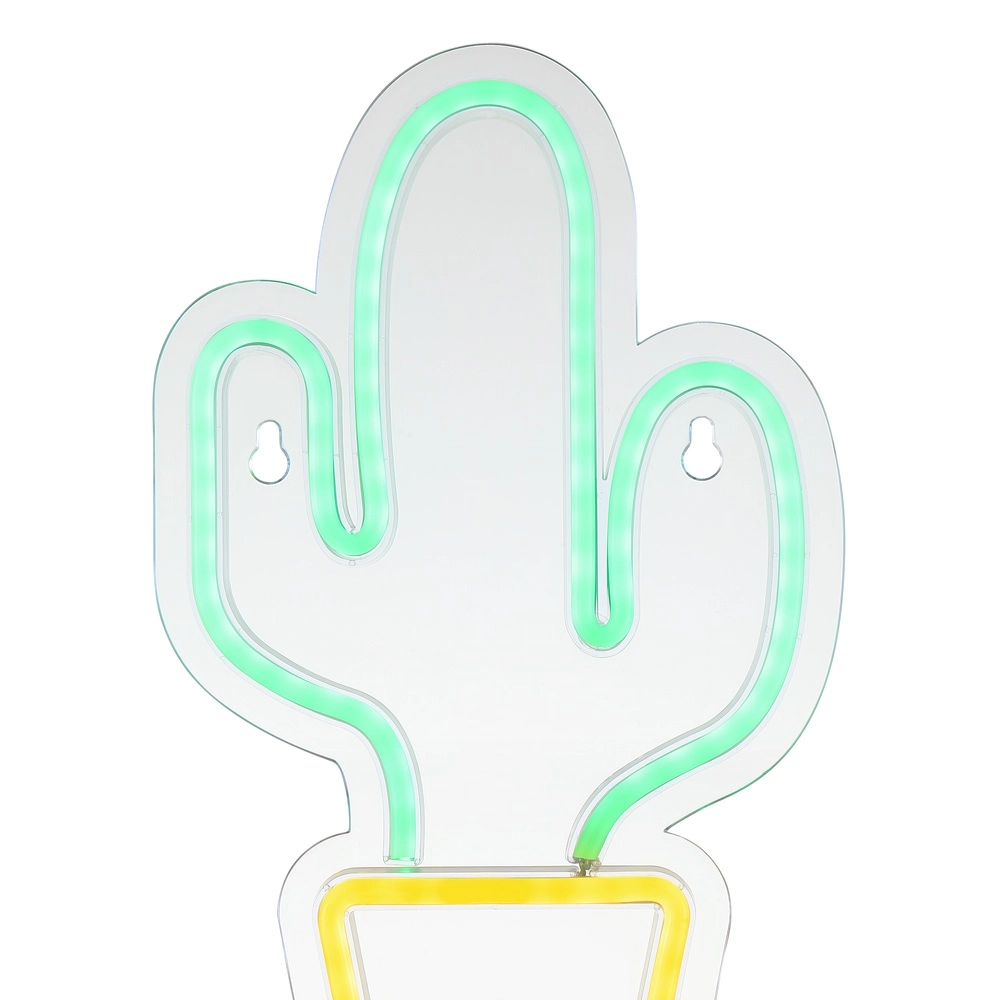 Lampe murale au néon Neon-Tales Cactus Brilliant 4004353477843