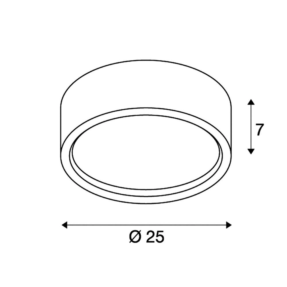 LED plafonnier Plastra SLV 4024163155960