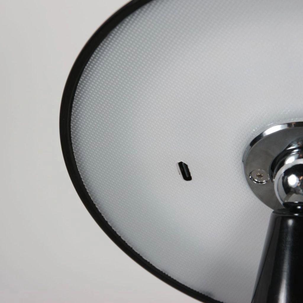 Lampe de table rechargeable Mush Noir Steinhauer 8712746188806