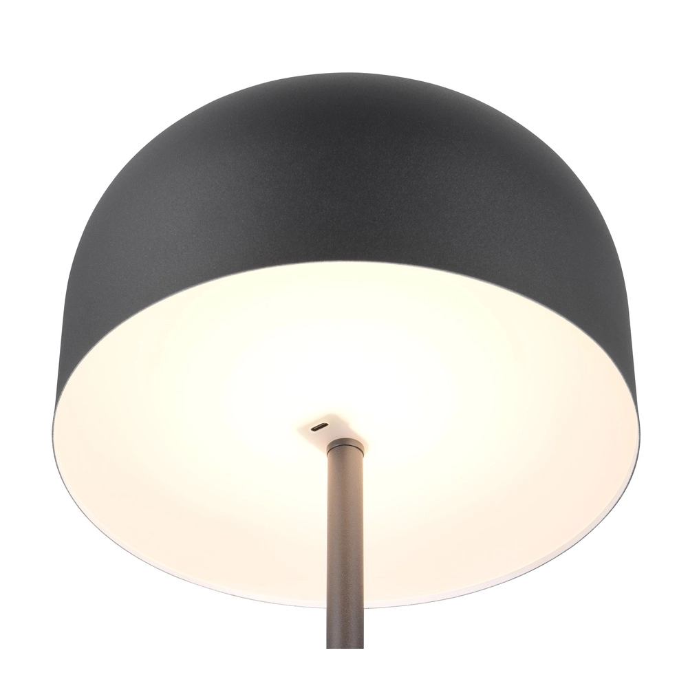 Lampadaire design Jeff noir Trio 4017807640892