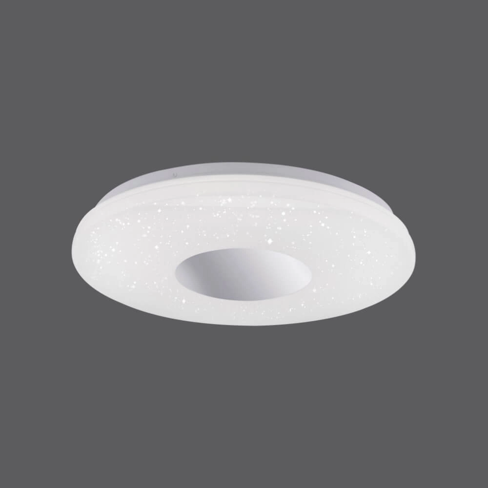 Plafonnier Lavinia 59cm - Blanc effet étoile 3000K Just Light 4043689960377