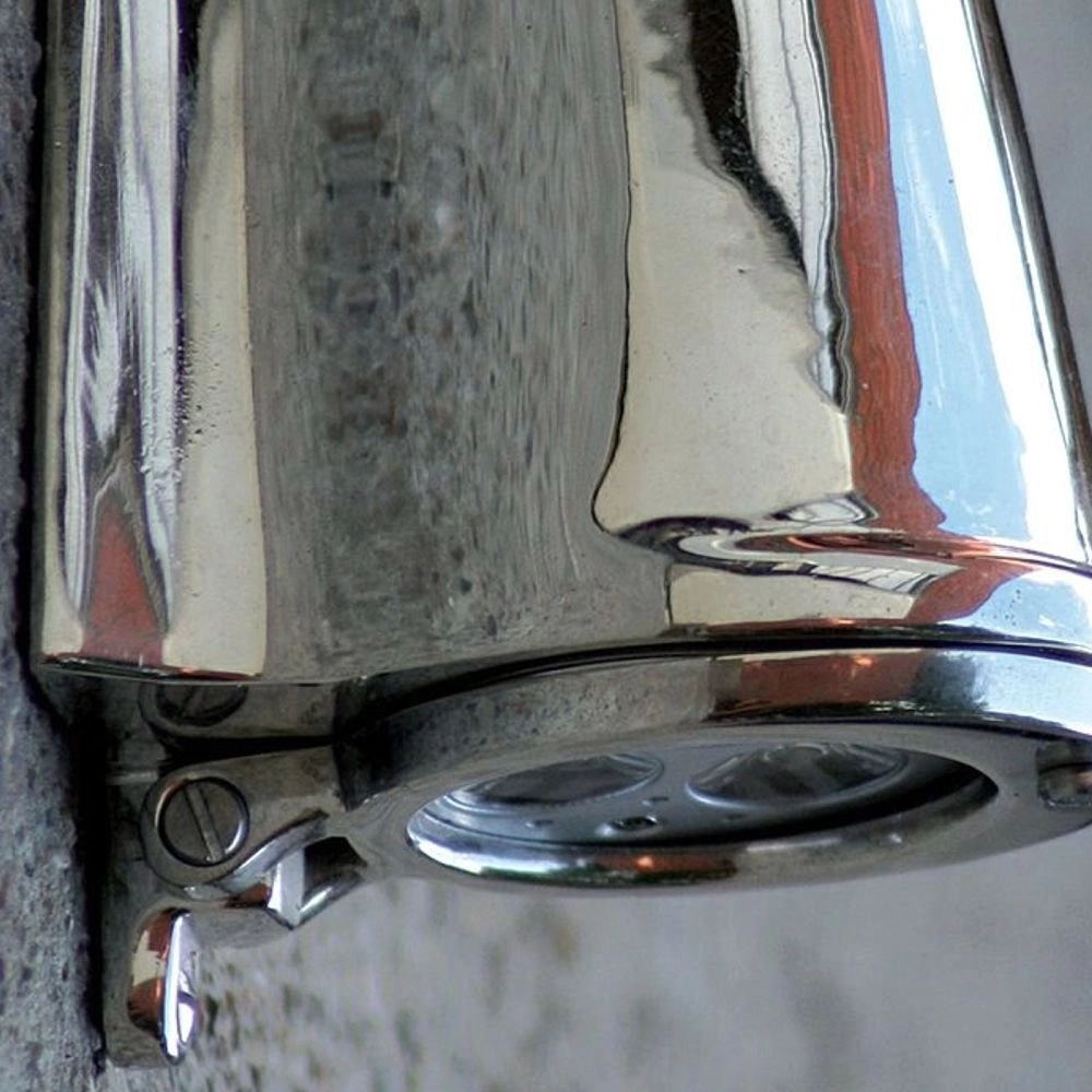 Spot de mur rural Balume Nickel 8 cm Authentage 8716803505063