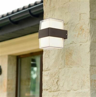 Applique Frosty Square anthracite Searchlight 5053423164694