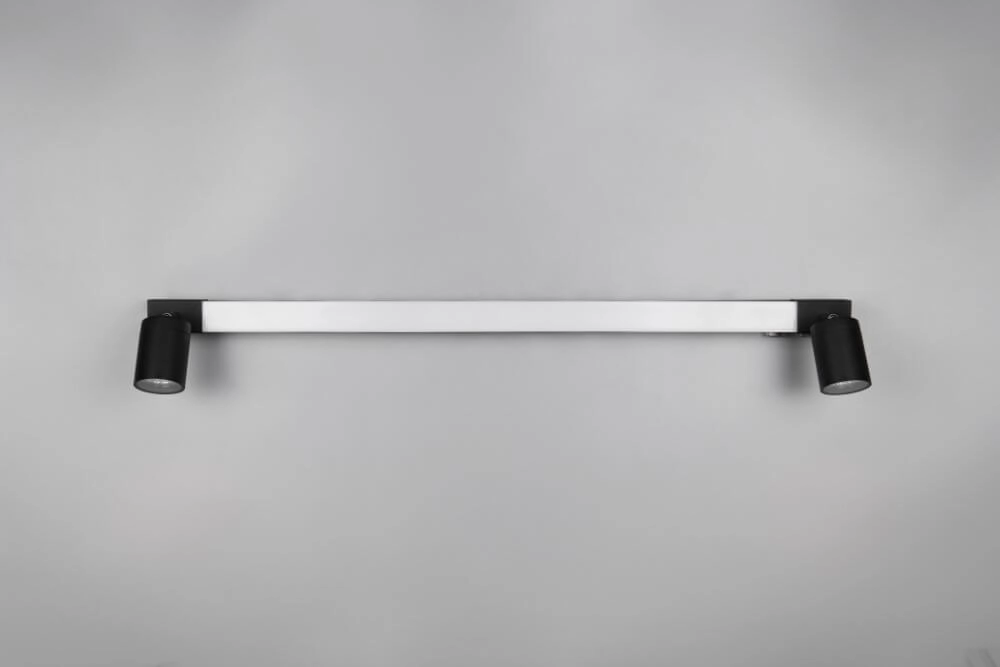 Lampe miroir Enrico 90 cm - noir Trio 4017807615654