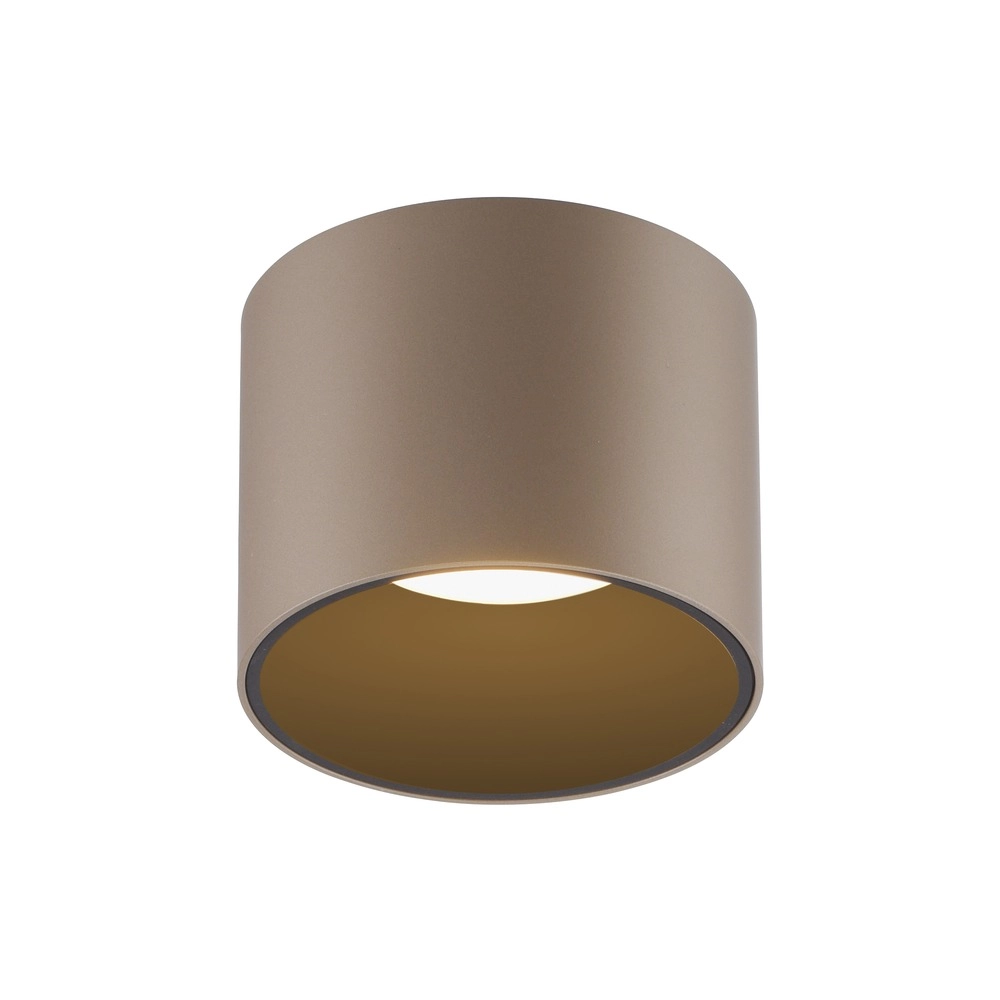 Emplacement monté en surface au plafond Pure Point Ø 11cm - bronce Paul Neuhaus 4012248395653
