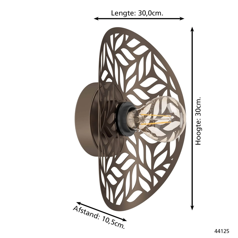 Applique murale Swaby Ø 30cm Eglo 9008606359592