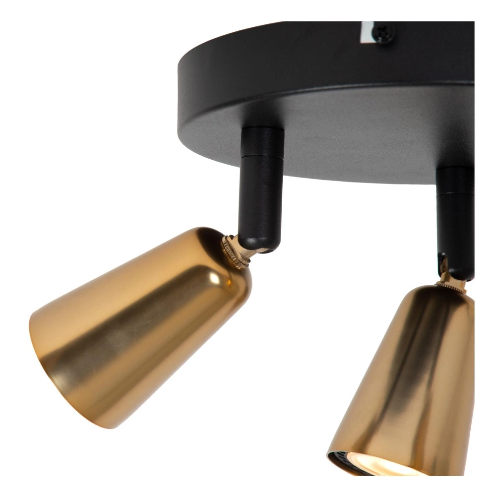 Projecteur de plafond Tiana Champagne 3 lumières Lucide 5411212650405