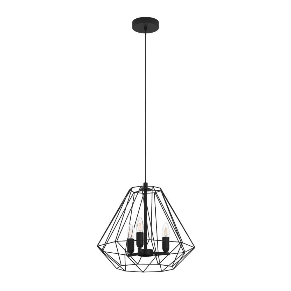 Lampe à fil noir Tarle Ø 44,5
