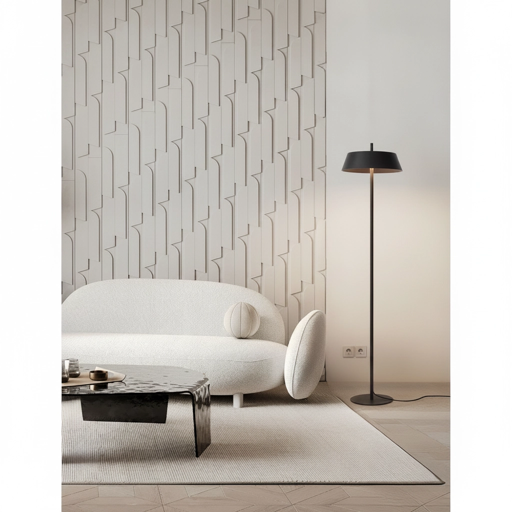 Lampe de pied élégante Velio Design noir