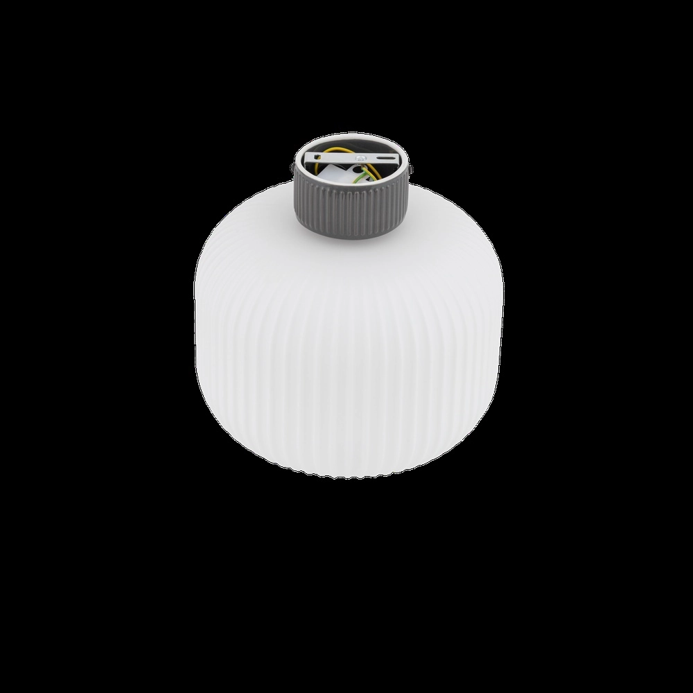 Lampe de plafond Aurora Ø 25cm gris Lyora 5903139119719