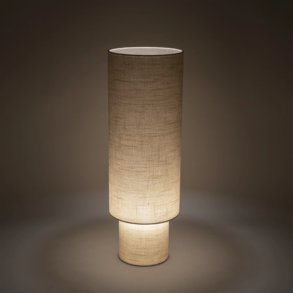 Lampe de pied Santana Ø crème 35cm Lyora 5903139122030