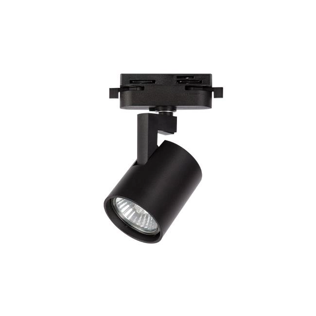 Spot ferroviaire GU10 Unik 1-Phase -noir Lyora 5904703011996