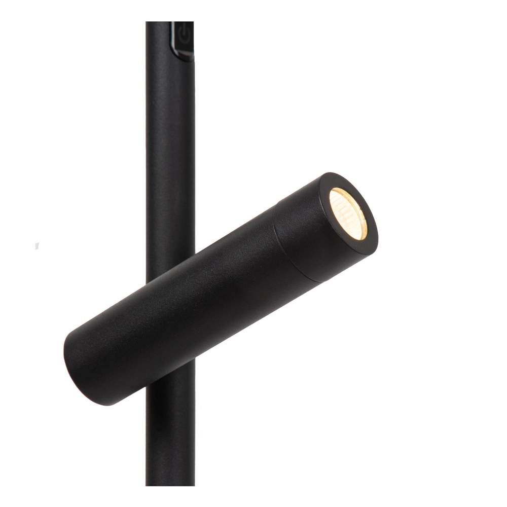 Lampe de lecture Ortolan Noir Lucide 5411212032249