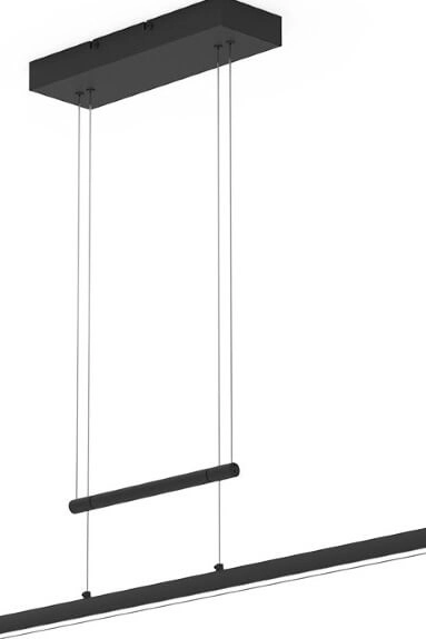 Lampe suspendue longue Profilo noir Steinhauer 8712746151374