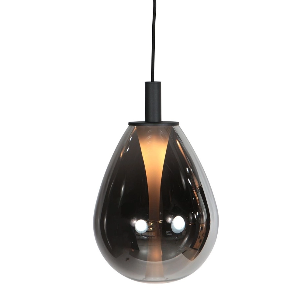 Suspension Glimsy 1 lumière noire Ø 22cm Steinhauer 8712746177978