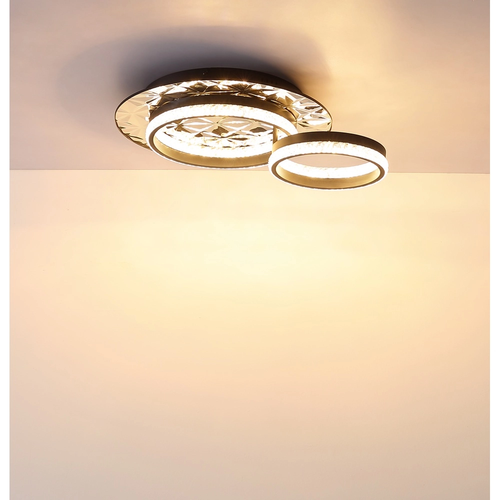Lampe de plafond à design Della Ii Noir Globo 9007371578191