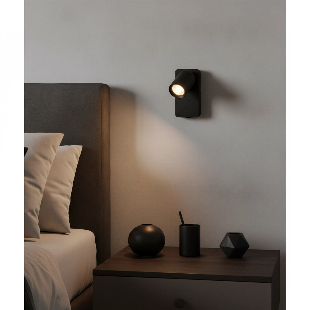 Spot mural Cosmina noir Lyora 5212017455369