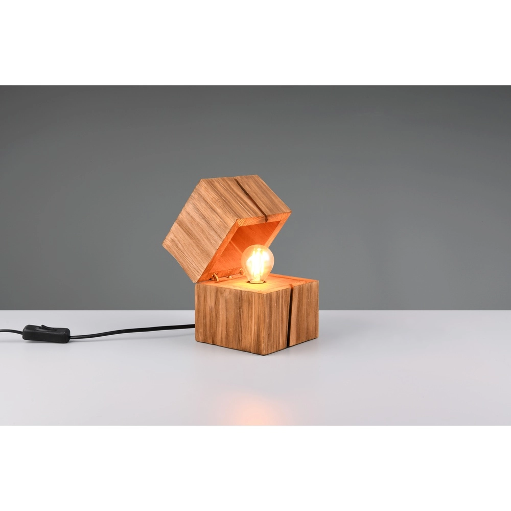 Lampe de table Treasure bois Trio 4017807599985