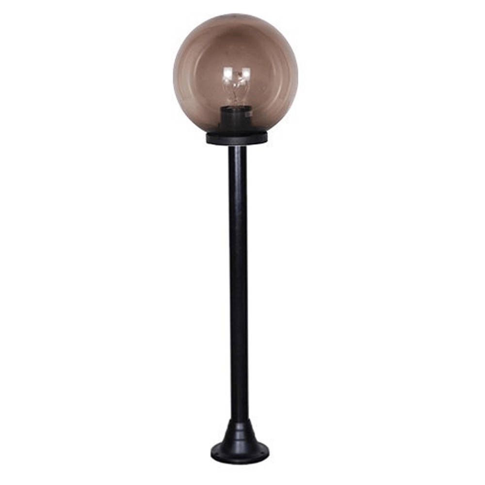 Lampe ampoule Bolano 181cm. Fumée sur pied Lampe ampoule Bolano 181cm. Fumée sur pied
