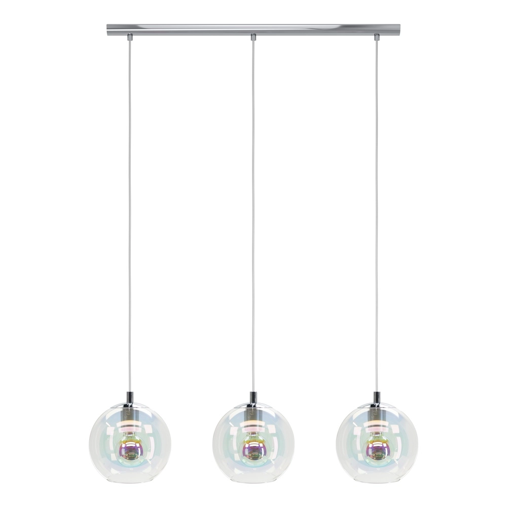 Suspension Ariscani 2 Chrome à 3 lumières Eglo 9008606358090