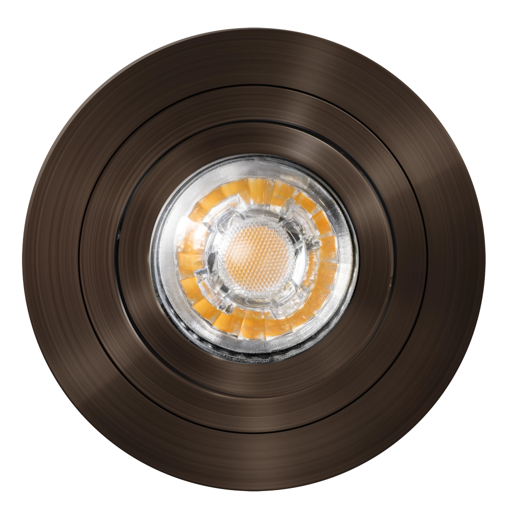 Projecteur encastré Urban 1x GU10 - brun anodique