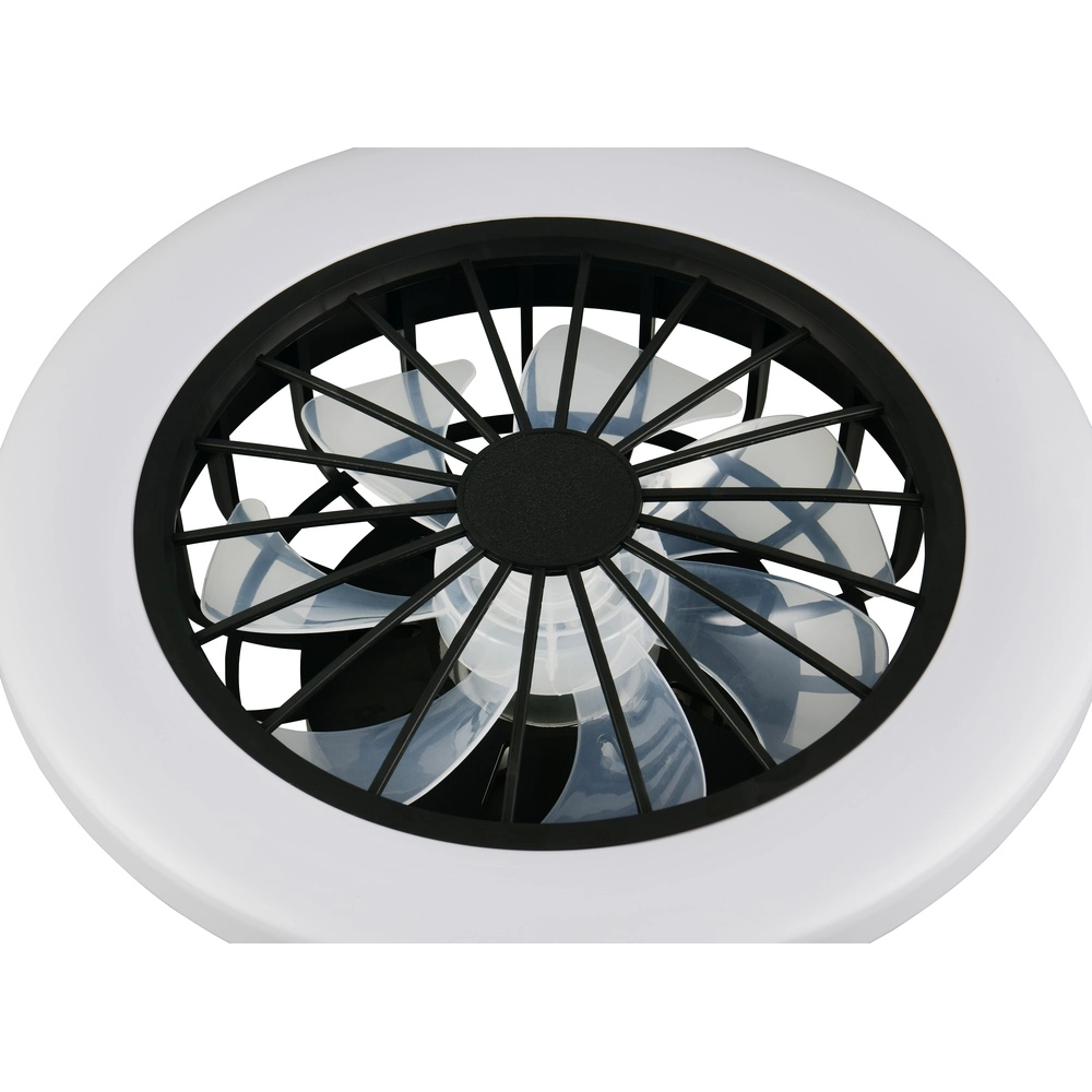 Ventilateur de plafond Rotsund noir Ø 38cm Trio 4017807693164