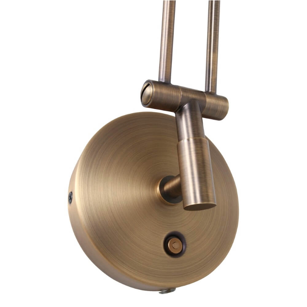 Lampe de lecture Zodiac LED laiton Steinhauer 8712746127355