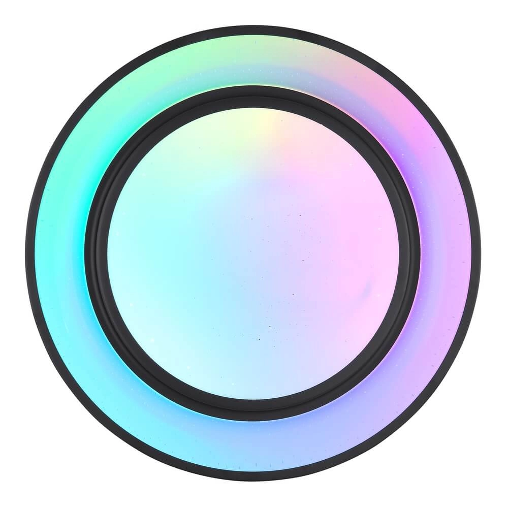 Plafonnier Sully noir Ø 38cm Globo 9007371421954