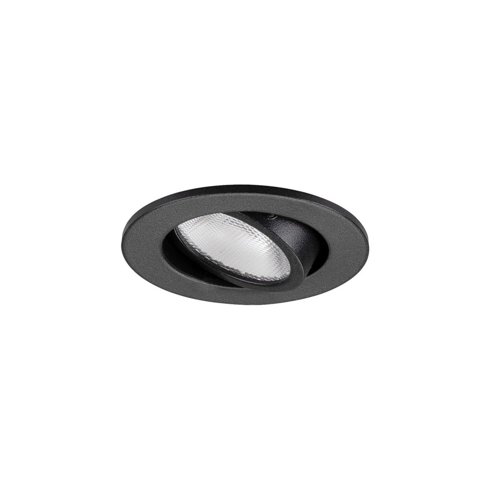Spot encastré New Tria 45 3000K noir SLV 4024163303972